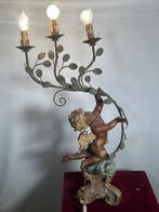 Kandelaber - Polychroom hout
