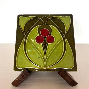 Jugendstil Carreau - Hemixem - Gillot Frères - Art nouveau -