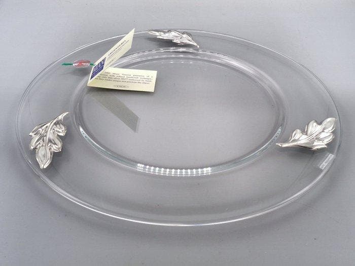 PG-MIANI Argenteria - Plateau - Argent 925 - Centre de table, Antiek en Kunst, Antiek | Zilver en Goud