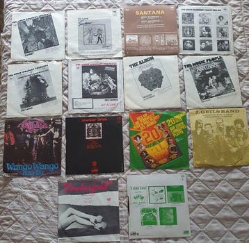 Santana, Osibisa, J. Geils Band - 14 X 7 45RPM - Diverse