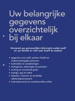 Uw belangrijke gegevens overzichtelijk bij elkaar, Verzenden, Gelezen, Studio Visual Steps