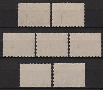 Belgique 1934 - série Ridder - OBP/COB 394/00, Gestempeld