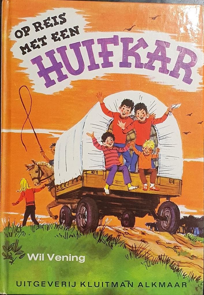 OP REIS MET DE HUIFKAR 9789020670554 Vening, Boeken, Kinderboeken | Jeugd | 13 jaar en ouder, Gelezen, Verzenden