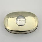 NO RESERVE - Set van 2 Antieke (1889) Tabaksdozen met, Verzamelen, Nieuw