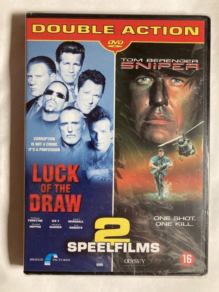 FILMBOX / LUCK OF THE DRAW / SNIPER (IN SEAL) (DVD), CD & DVD, DVD | Autres DVD