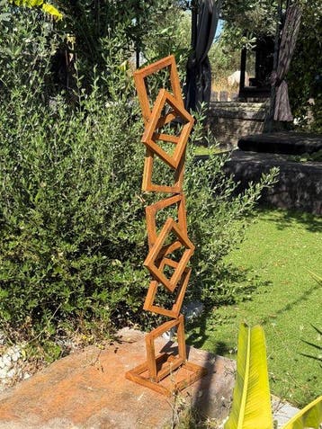 Ana Lucia B.M - Sculpture Corten - XL