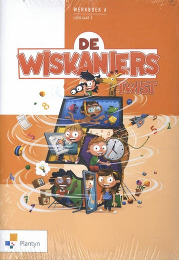 De Wiskanjers 5 Twist Werkboek (Pakket van deel A en B) /, Verzenden, Zo goed als nieuw, Caroline Vandenberghe