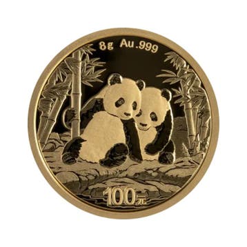 8 gram gouden panda munt 2026