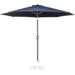 Parasol | SEVILLA | Marineblauw | Rond | UV-bestendig |, Verzenden, Nieuw in verpakking