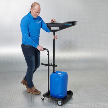 Datona Olie opvangtrolley - Datona - Zwart, Ophalen of Verzenden, Nieuw