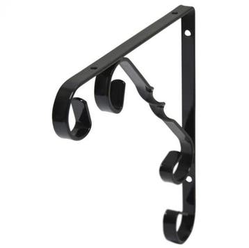 Duraline - Plankdrager - Ornament Zwart - Metaal - 20x20cm, Verzenden