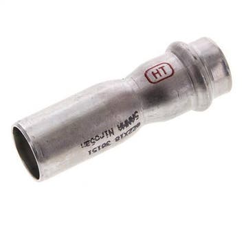 Raccord à sertir - 18mm Femelle & 22mm Mâle - Acier, Bricolage & Construction, Verzenden