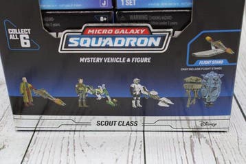 Star Wars - Display Micro Galaxy Squadron Mystery Vehicle &, Nieuw
