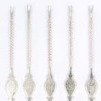 J.A.A. Gerritsen - Kreeftvorken - Fourchette (6) - Argent, Antiquités & Art