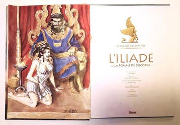 LIliade T1 - La Pomme de discorde + dédicace couleur - C -, Nieuw