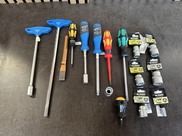 Veiling - Divers Handgereedschap van o.a. Gedore/Ironside/We, Bricolage & Construction, Outillage | Outillage à main