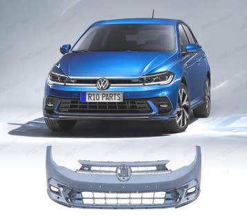 PARE-CHOCS AVANT VOLKSWAGEN VW POLO 22- LOOK R LINE, Verzenden