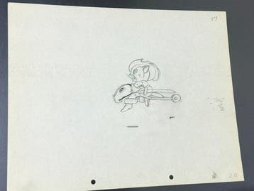 Walt Disney - Ambrose Productietekening - The Robber Kitten, Nieuw