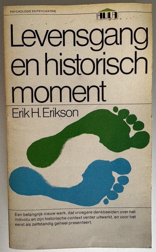 Levensgang en historisch moment - Erik H Erikson Erikson, Boeken, Overige Boeken, Gelezen, Verzenden