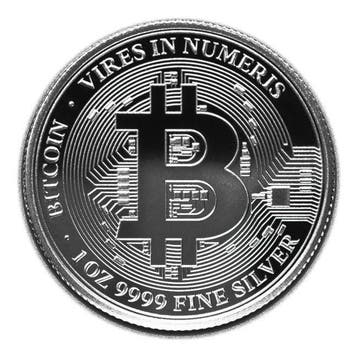 Niue. 2 Dollars 5 x 2022 1 oz Niue $2 NZD Bitcoin Silver