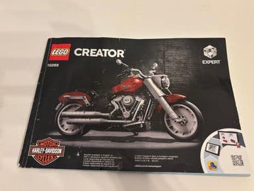 Lego Set - 10269 - Creator Expert - Harley-Davidson Fat Boy, Nieuw