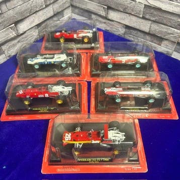 Altaya/Ixo 1:43 - Model raceauto (6) - Lotto 6 Modellini