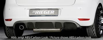 Rieger diffuser | geschikt voor VW Golf 6 VI 2008-2012 | ABS, Verzenden