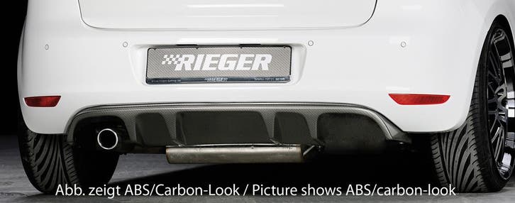 Rieger diffuser | geschikt voor VW Golf 6 VI 2008-2012 | ABS, Auto diversen, Tuning en Styling, Verzenden