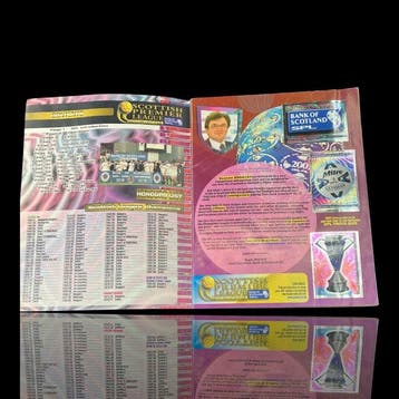 2001 Panini Édition originale, Scottish Premier League, Nieuw