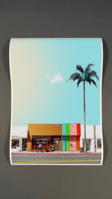 Téber - Color Blocking, Antiek en Kunst, Kunst | Designobjecten