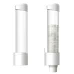 Wit Bekerdispenser - Plastic - Ophangbaar - Bekerhouder, Verzamelen, Verzenden, Nieuw