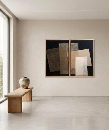 Valérie Bernier - DIPTYQUE RUE DE BOURGOGNE - XL - 125x95cm