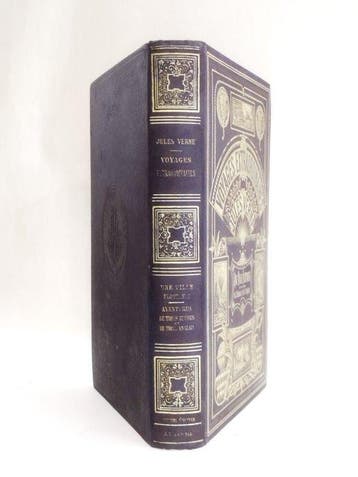 Jules Verne - Une Ville Flottante & Aventures de 3 Russes et