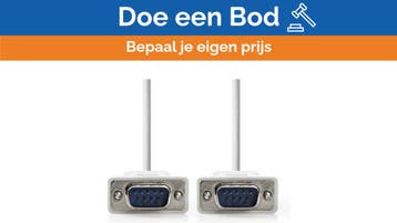 Bieden: Cobham 37-134147-A PCM-VIM Bus D-Sub Data Cable, Ophalen of Verzenden, Nieuw