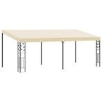 vidaXL Wandprieel 6x3x2,5 m crème, Verzenden, Nieuw