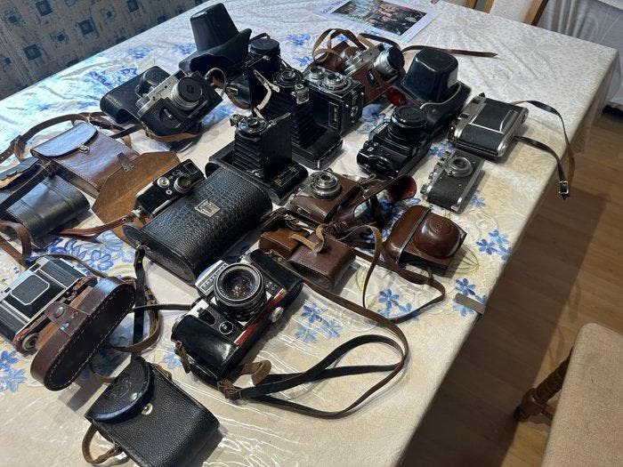 Zenit, Kodak, Praktica, Bencini, Bronica, Pentacon, Retina, Audio, Tv en Foto, Fotocamera's Analoog
