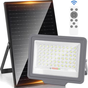 Aigostar - Ledspot op zonne-energie voor buiten met afstands, Verzenden, Nieuw