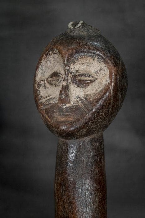 Stamfiguur - Lega - DR Congo, Antiquités & Art, Art | Art non-occidental