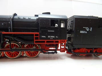Piko H0 - 5452 - Locomotive à vapeur avec tender (1) -, Nieuw