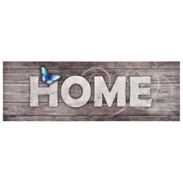 vidaXL Keukenmat wasbaar Home 45x150 cm, Verzenden