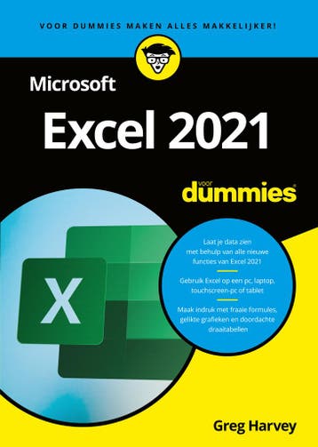 Microsoft Excel 2021 voor dummies / Voor Dummies Greg Harvey, Boeken, Verzenden, Gelezen, Greg Harvey