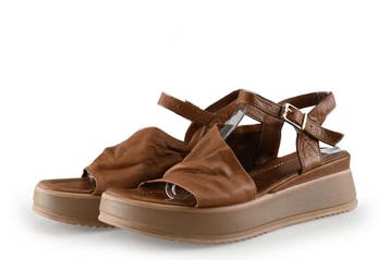 Laurent David Sandalen in maat 39 Cognac, Vêtements | Femmes, Verzenden, Sandalen of Muiltjes