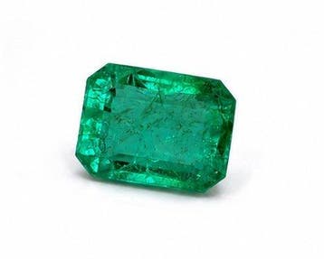 1 pcs Émeraude - 2.91 ct - International Gemological