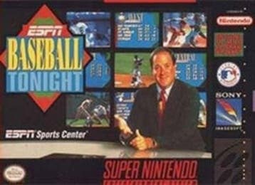 ESPN Baseball Tonight (Losse Cassette) (SNES Games), Ophalen of Verzenden, Zo goed als nieuw