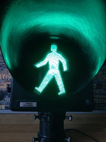 Feu de signalisation - Métal, Plastique