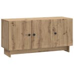 vidaXL TV Kast Artisanaal eiken 99 x 34,5 x 50 cm Bewerkt, Verzenden, Nieuw