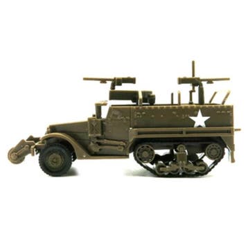 1:72 M3A1 Half-Track Jeep Bouwkit - Amerikaanse Leger Wagen, Verzenden