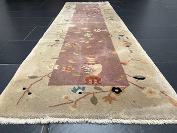 Antiek China Art Deco - Vloerkleed - 210 cm - 67 cm