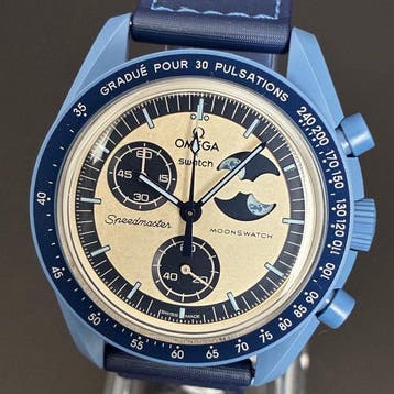 Omega x Swatch - MISSION TO THE SUPER BLUE MOON PHASE -