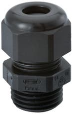 Hsk-K M20x1.5 Gaine De Câble En Polyamide Noire - 1219200150, Bricolage & Construction, Verzenden